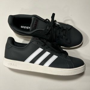 Mens Adidas Grand Court Leather Sneakers
